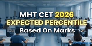MHT CET 2026 Expected Percentile Based On Marks